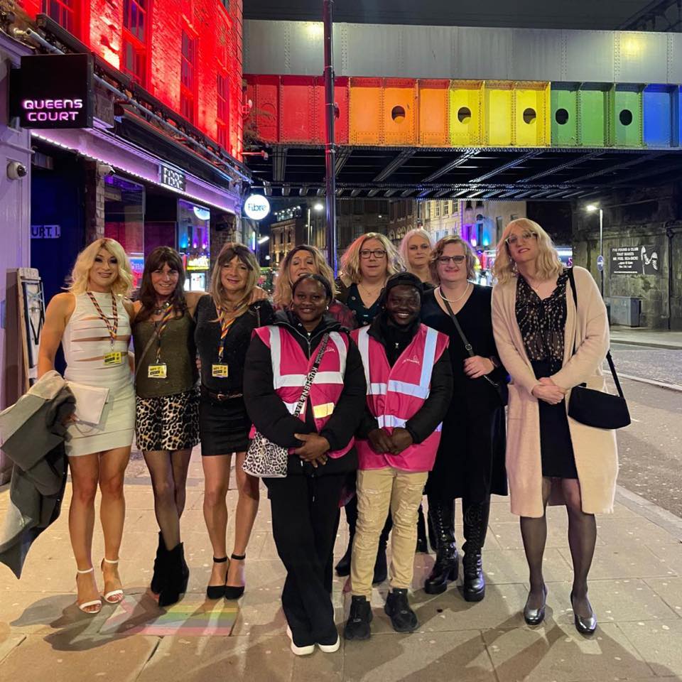 Made It! team and Angels of Freedom on Lower Briggate, 2026