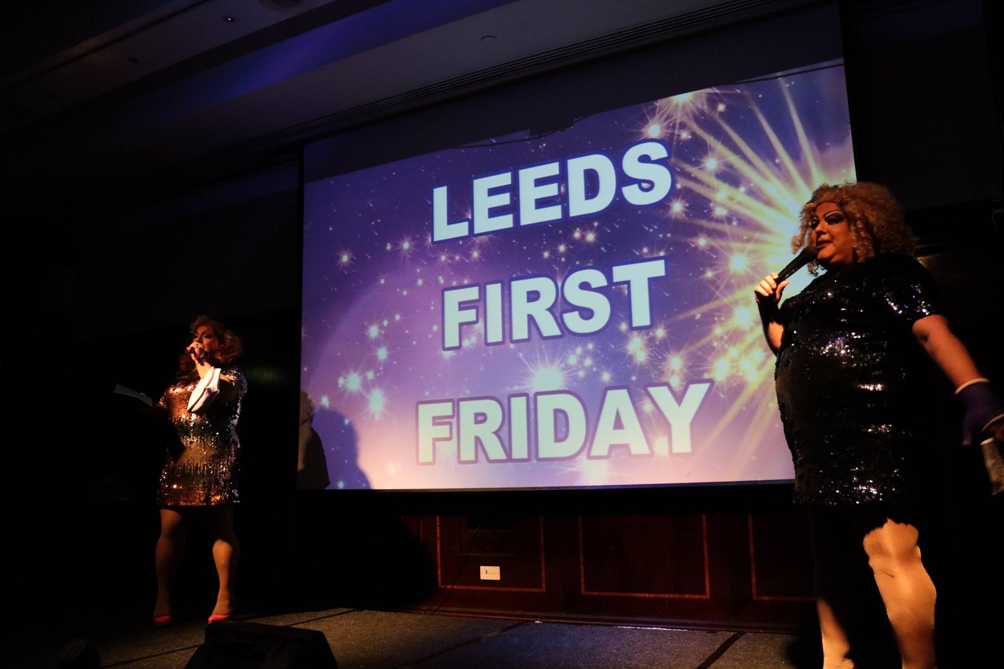 Leeds First Friday on the screen at the Owlies 2017