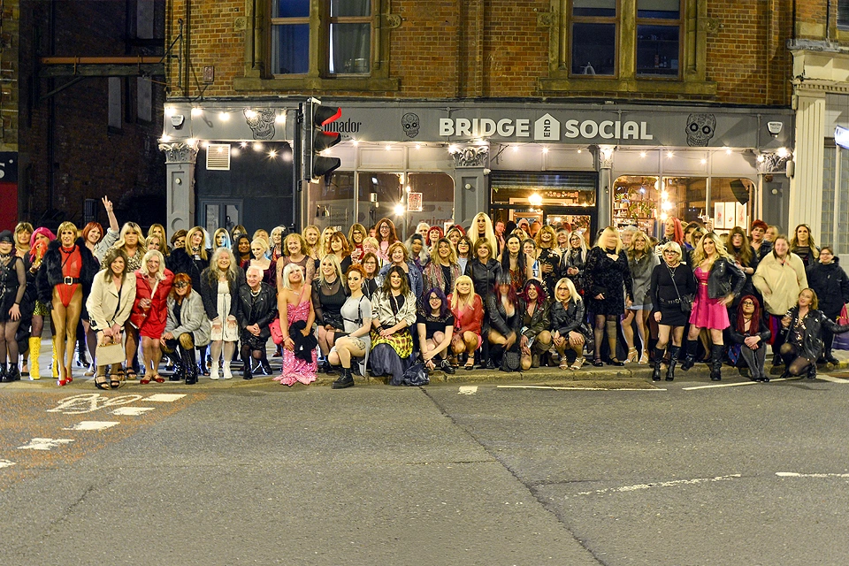 Leeds First Friday crowd